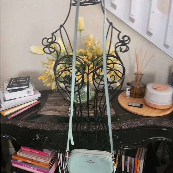 Coach Light Green Crossbody Bag - Picture 4 of 5